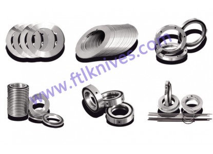 圆形平纵切机叶片顶部扭结 圆形平纵切机叶片顶部扭结